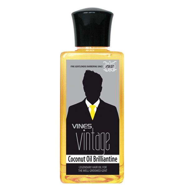 Vines Vintage - Coconut Oil Brilliantine – Twin Pack (2 x 200ml) – Vines Vintage - Coconut Oil Brilliantine 200ml