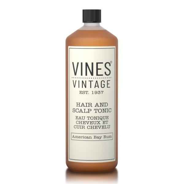 Vines Vintage - American Bay Rum Hair & Scalp Tonic – Twin Pack (2 x 1000ml) – Vines Vintage - American Bay Rum Hair & Scalp Tonic 1000ml
