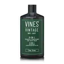 Vines Vintage - 3-in-1 Shampoo Conditioner & Body Wash – Twin Pack (2 x 500ml) – Vines Vintage - 3-in-1 Shampoo Conditioner & Body Wash 500ml