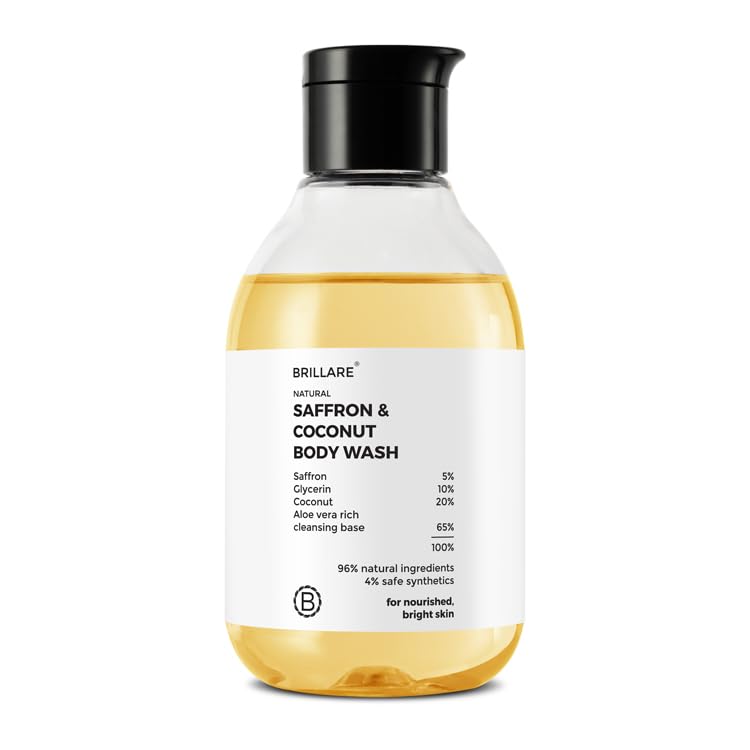 Brillare - Saffron & Coconut Body Wash 200ml