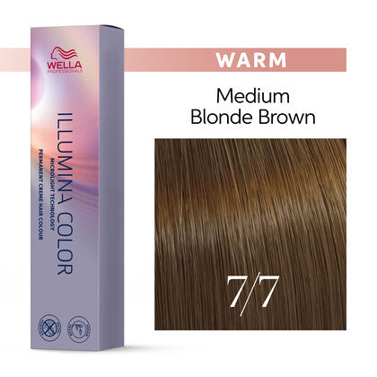 Wella Professionals - Illumina Color 7/7 Medium Blonde-Brown 60ml – front of pack