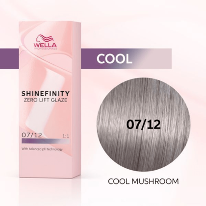 Wella Professionals - Shinefinity 07/12 Cool Mushroom 60ml – front of pack