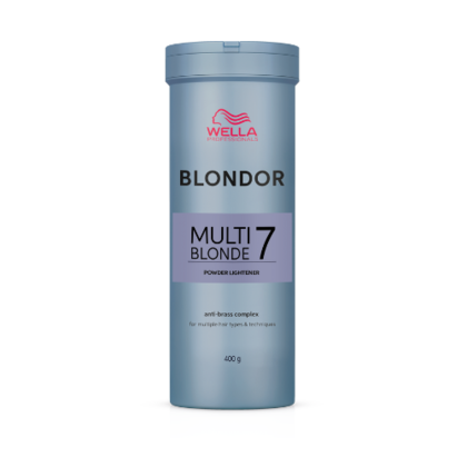 Wella Professionals - Blondor Multi Blonde 7 Hair Lightener Powder 400g – front of pack