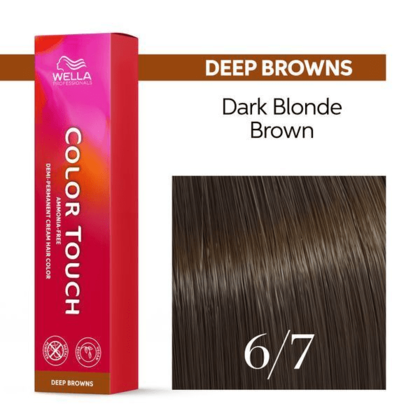 Wella Professionals - Color Touch 6/7 Dark Blonde-Brown 60ml – front of pack