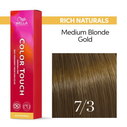 Wella Professionals - Color Touch 7/3 Medium Blonde Gold 60ml – front of pack