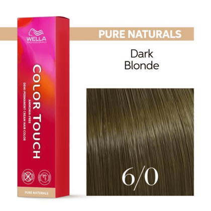 Wella Professionals - Color Touch 6/0 Dark Blonde 60ml – front of pack