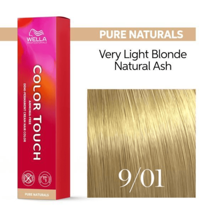 Wella Professionals - Color Touch 9/01 Very Light Blonde Natural Ash 60ml – front of pack