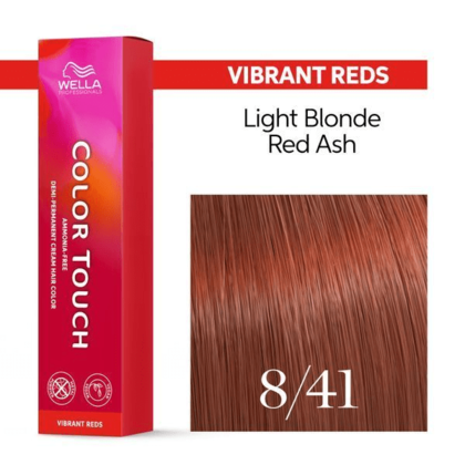Wella Professionals - Color Touch 8/41 Light Blonde Red Ash 60ml – front of pack