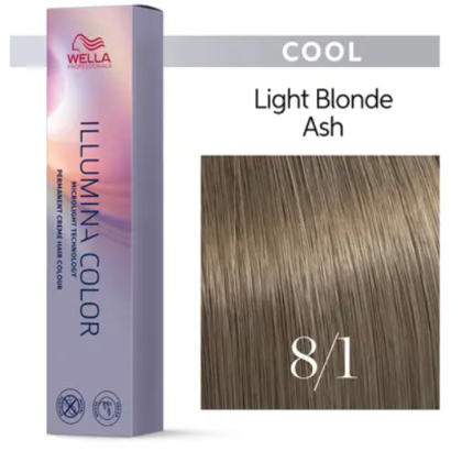 Wella Professionals - Illumina Color 8/1 Light Blonde Ash 60ml – front of pack