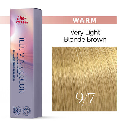 Wella Professionals - Illumina Color 9/7 Very Light Blonde-Brown 60ml – front of pack