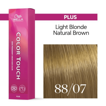 Wella Professionals - Color Touch 88/07 Light Blonde-Natural Brown 60ml – front of pack