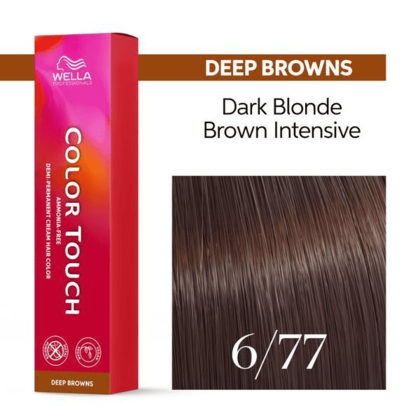 Wella Professionals - Color Touch 6/77 Dark Blonde-Brown Intensive 60ml – front of pack