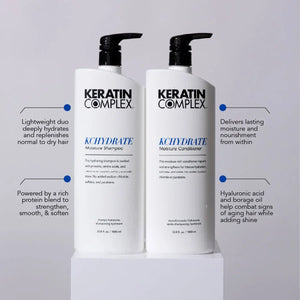 Keratin Complex - Hydrate Shampoo & Conditioner Duo 1000ml Bundle – Keratin Complex Hydrate Shampoo 1000ml (detail)