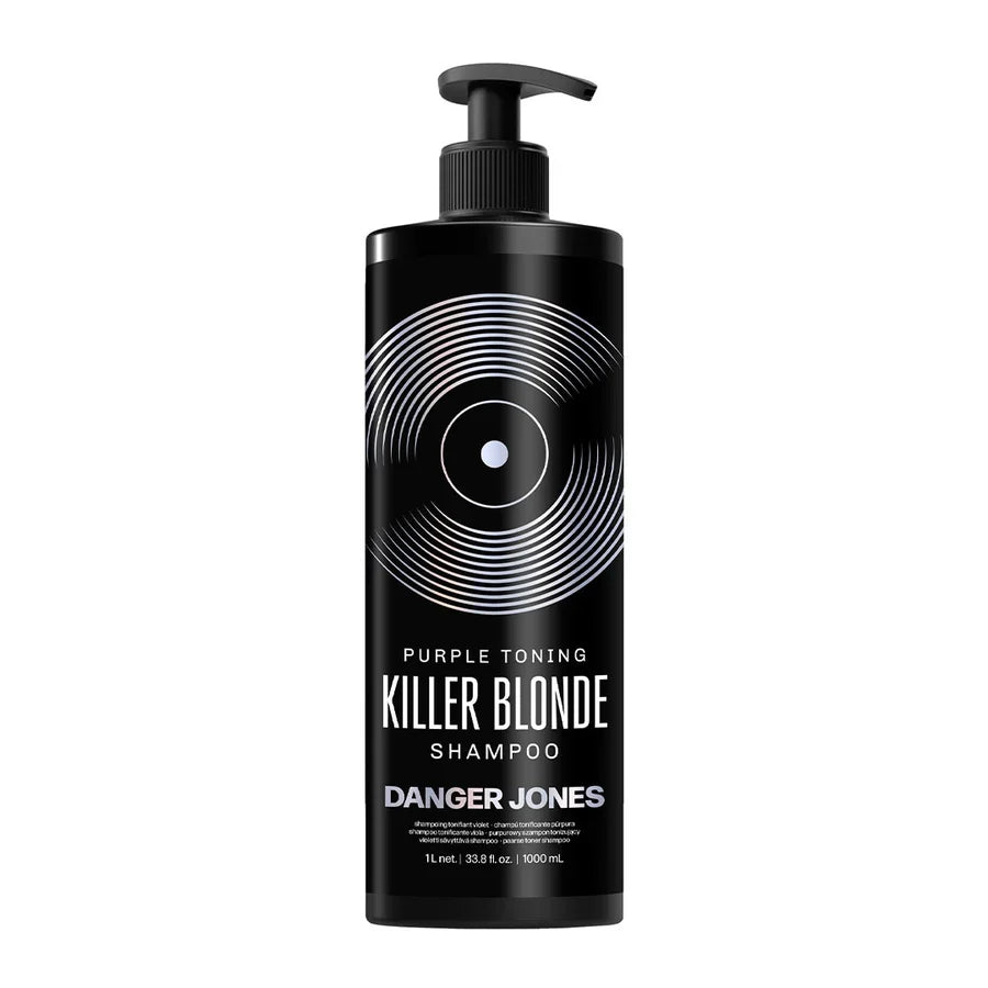 Danger Jones - Killer Blonde Purple Toning Shampoo & Conditioner Duo 1000ml Bundle – Danger Jones Killer Blonde Purple Toning Shampoo 1000ml