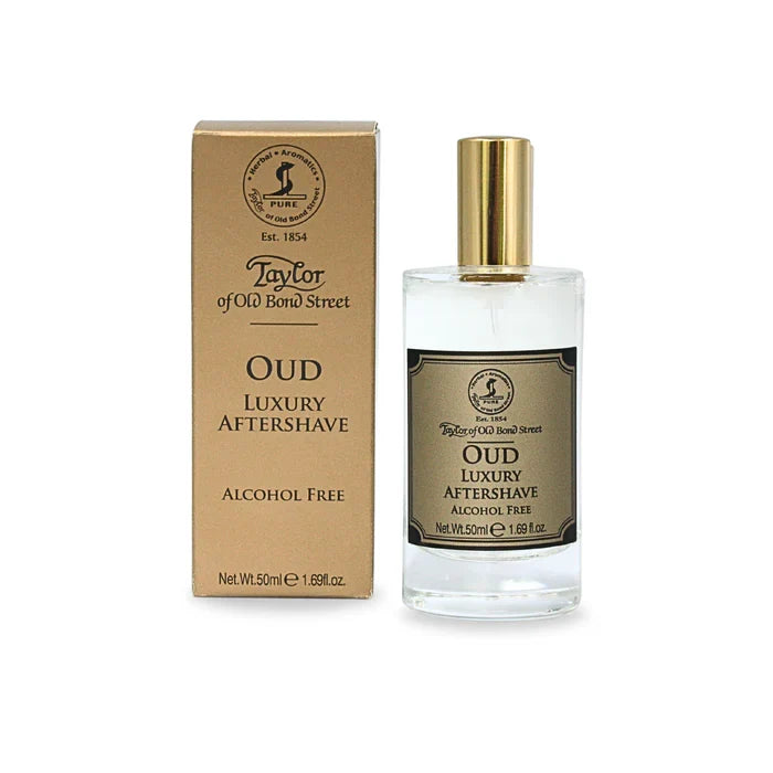 Taylor of Old Bond Street - Oud Aftershave Lotion – Twin Pack (2 x 50ml) – Taylor of Old Bond Street - Oud Aftershave Lotion 50ml