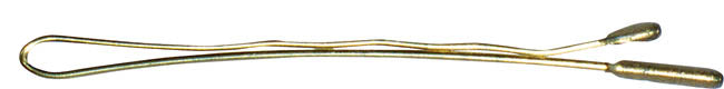 555 - Bobby Pins Gold 35mm 100g Drum – front of pack