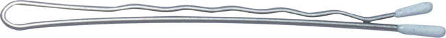 555 - Bobby Pins Silver 50mm 200g Drum – front of pack