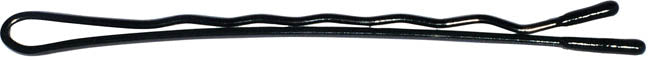 555 - Bobby Pins Black 50mm 200g Drum – front of pack