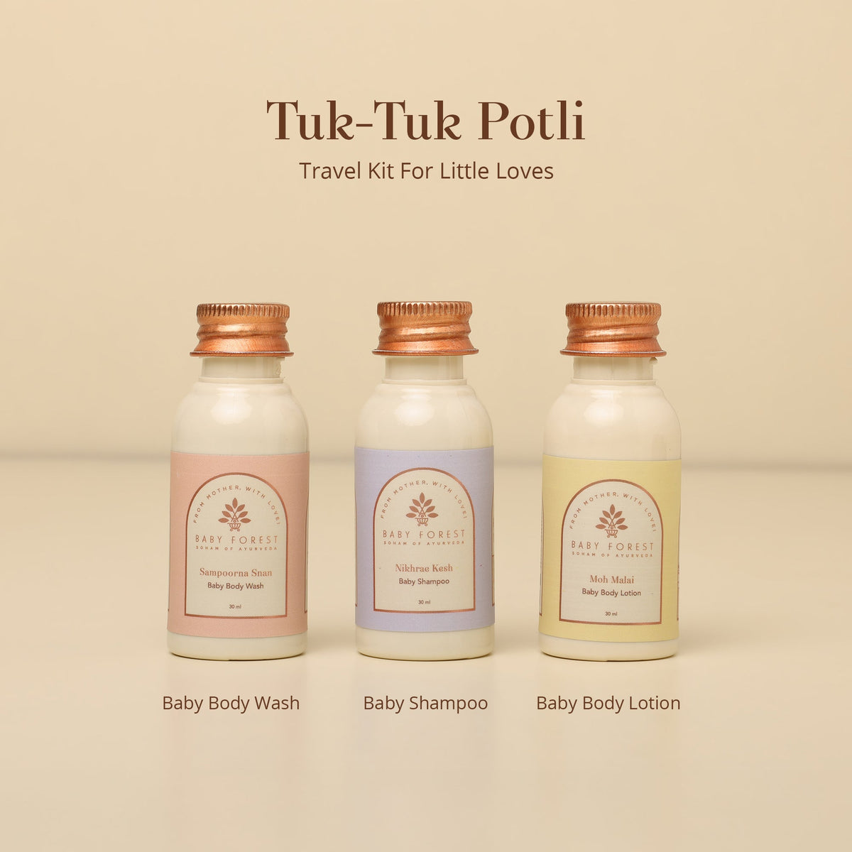 Baby Forest - Tuk Tuk Potli Baby Travel Kit – view 2