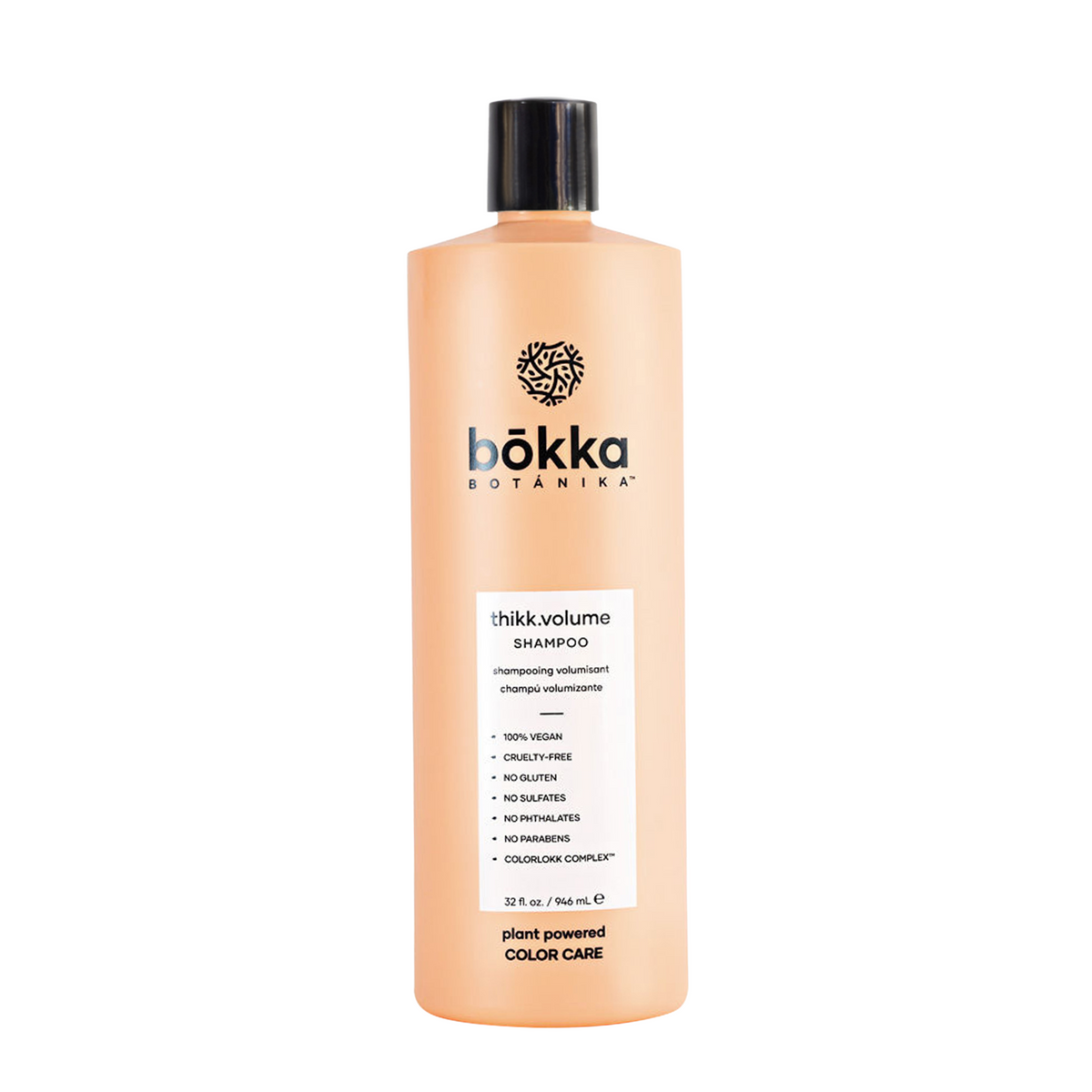 Bokka Botanika Thikk Volume Shampoo 946ml – salon size bottle