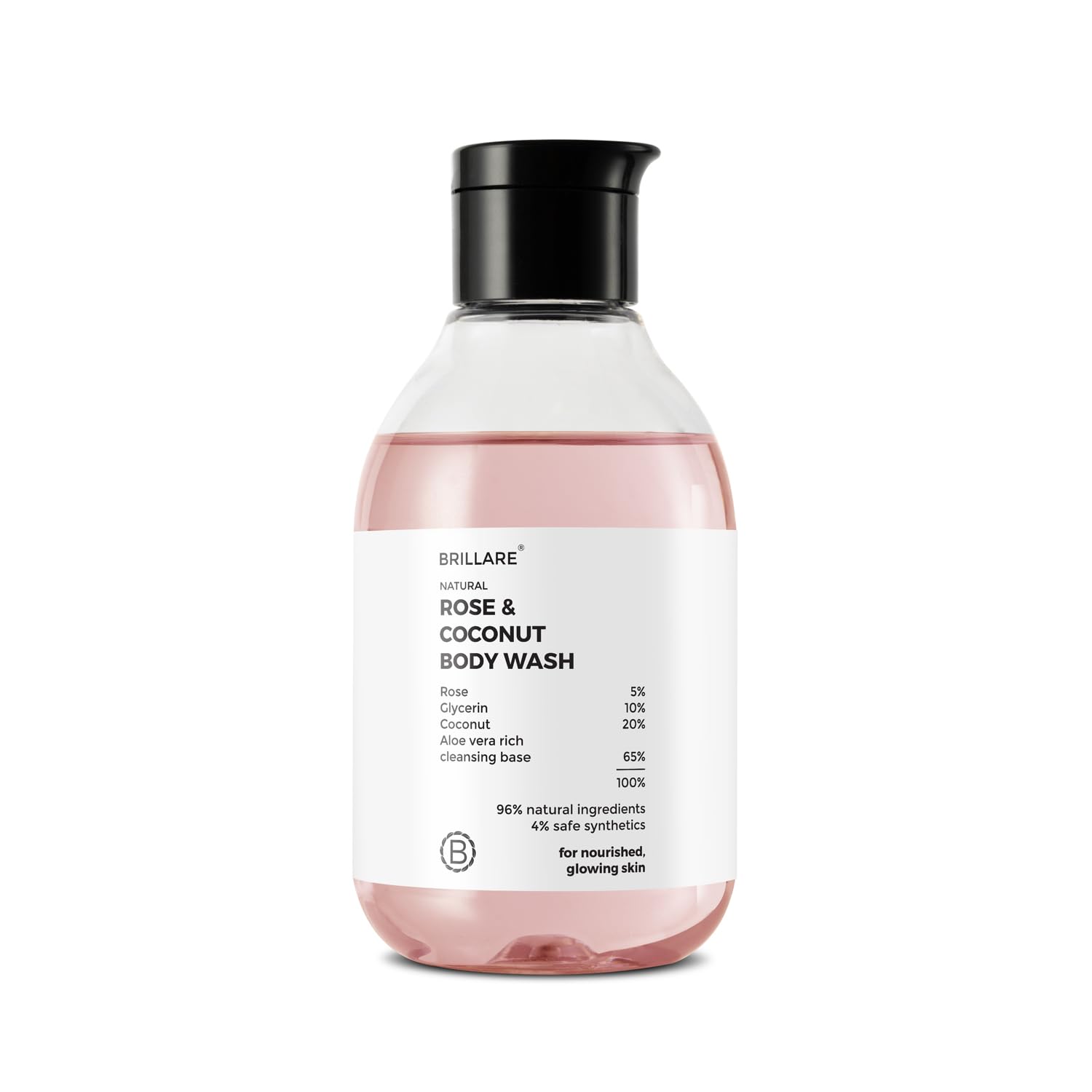 Brillare - Rose & Coconut Body Wash 200ml