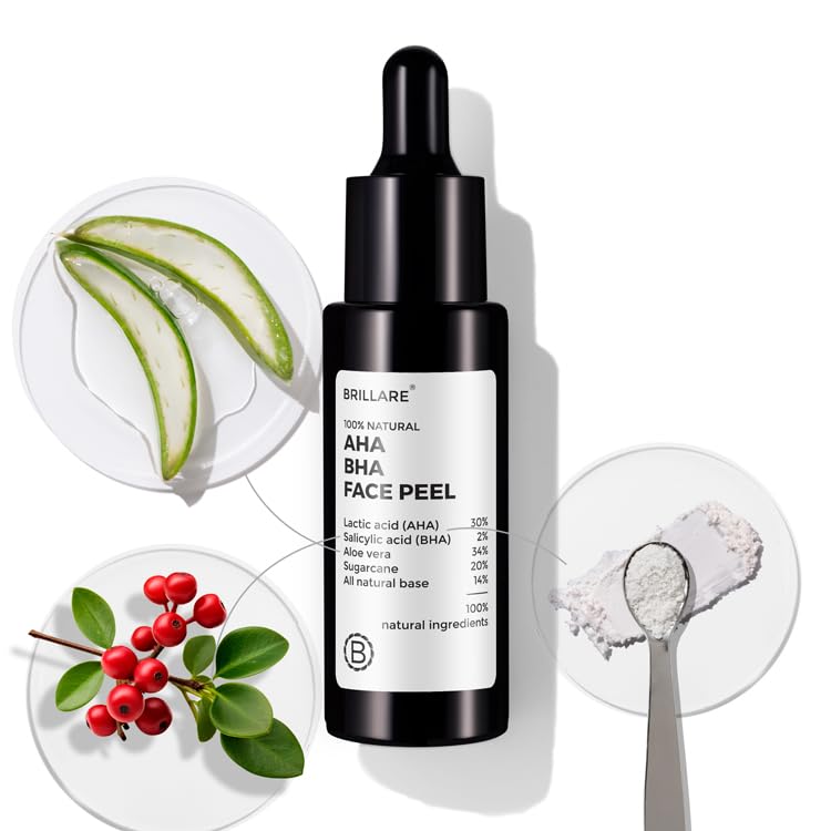 Brillare - AHA BHA Exfoliating Face Peeling Solution 30ml