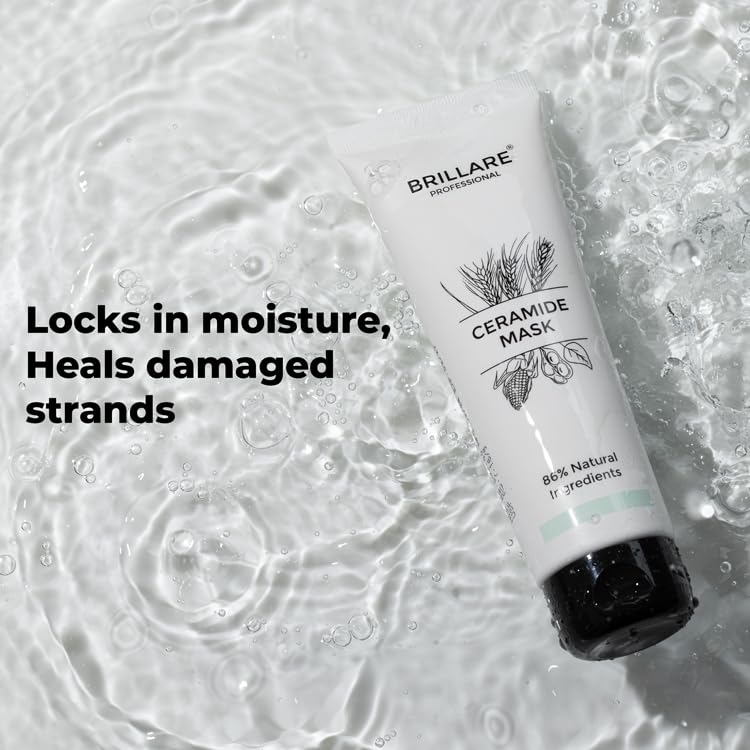 Brillare - Ceramide Conditioner For Dry, Damaged & Clinically Treated Hair 125g