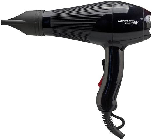 Silver Bullet - City Chic Black Hair Dryer 2000W