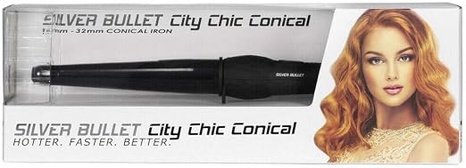 Silver Bullet - City Chic Black Conical Large Waver LARGE
