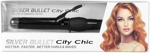 Silver Bullet - City Chic Curl Iron Black 32MM