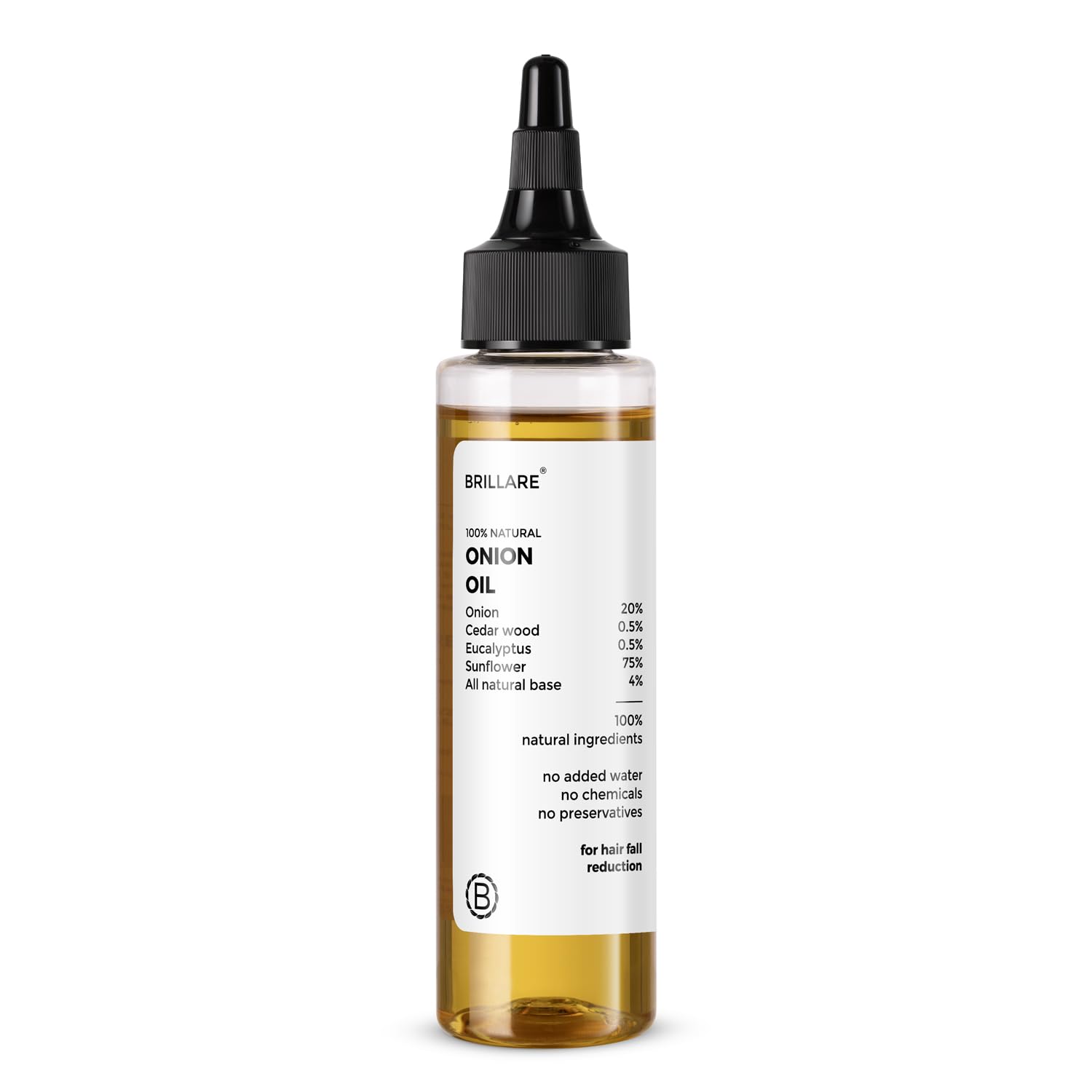 Brillare - Onion Hair Oil For Hair Fall Reduction 100ml