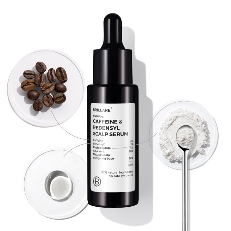 Brillare - Caffeine & Redensyl Scalp Serum For Hair Growth 30ml