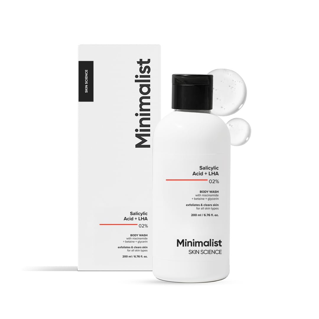 Minimilist - Salicylic Acid + LHA 2% Body Wash 200ml - Zilion