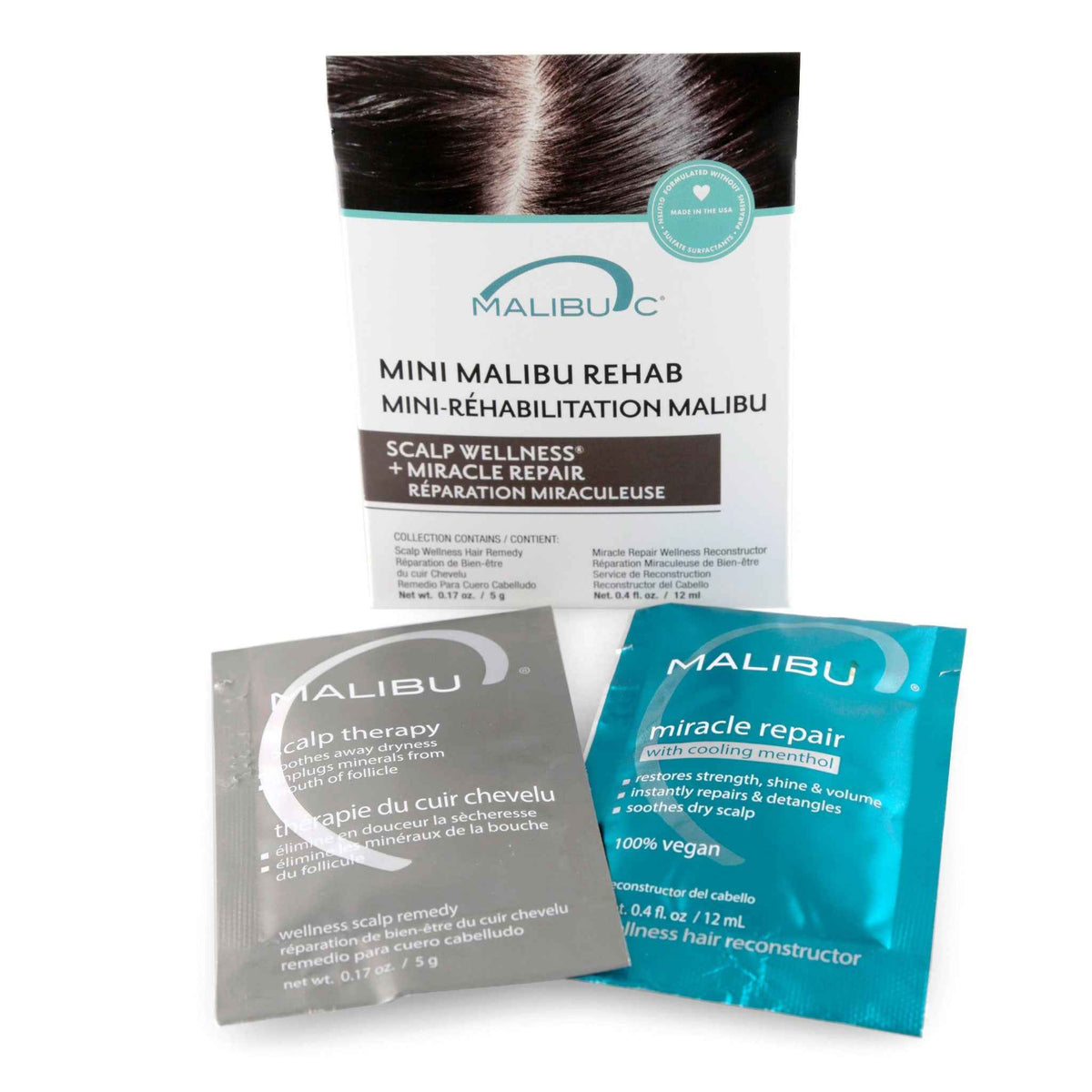Malibu C - Scalp Mini Rehab Box of 12