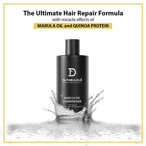 De Fabulous Marula Oil Conditioner 250ml – texture and results