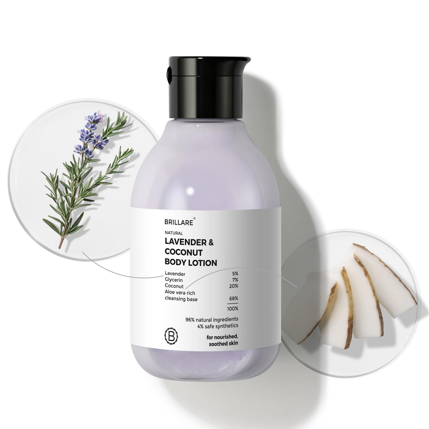 Brillare - Lavender & Coconut Body Lotion 200ml