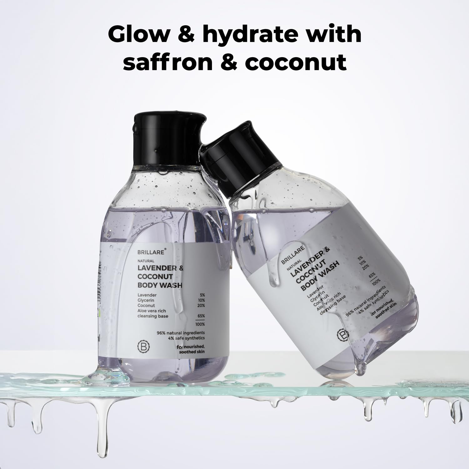 Brillare - Lavender & Coconut Body Wash 200ml