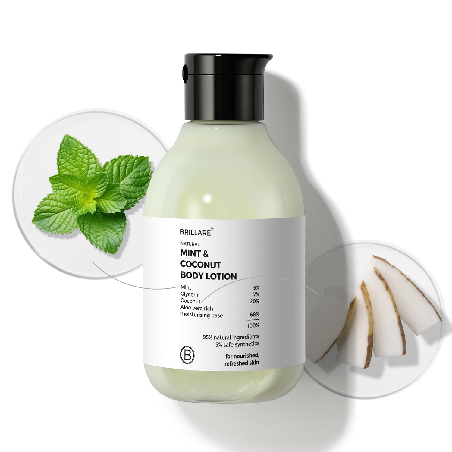 Brillare - Mint & Coconut Body Lotion 200ml
