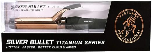 Silver Bullet - Rose Gold Titanium Curl Iron 32MM