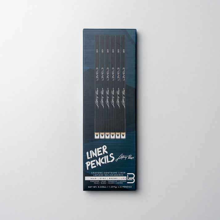 L3VEL3 - Liner Pencils Black 6pc