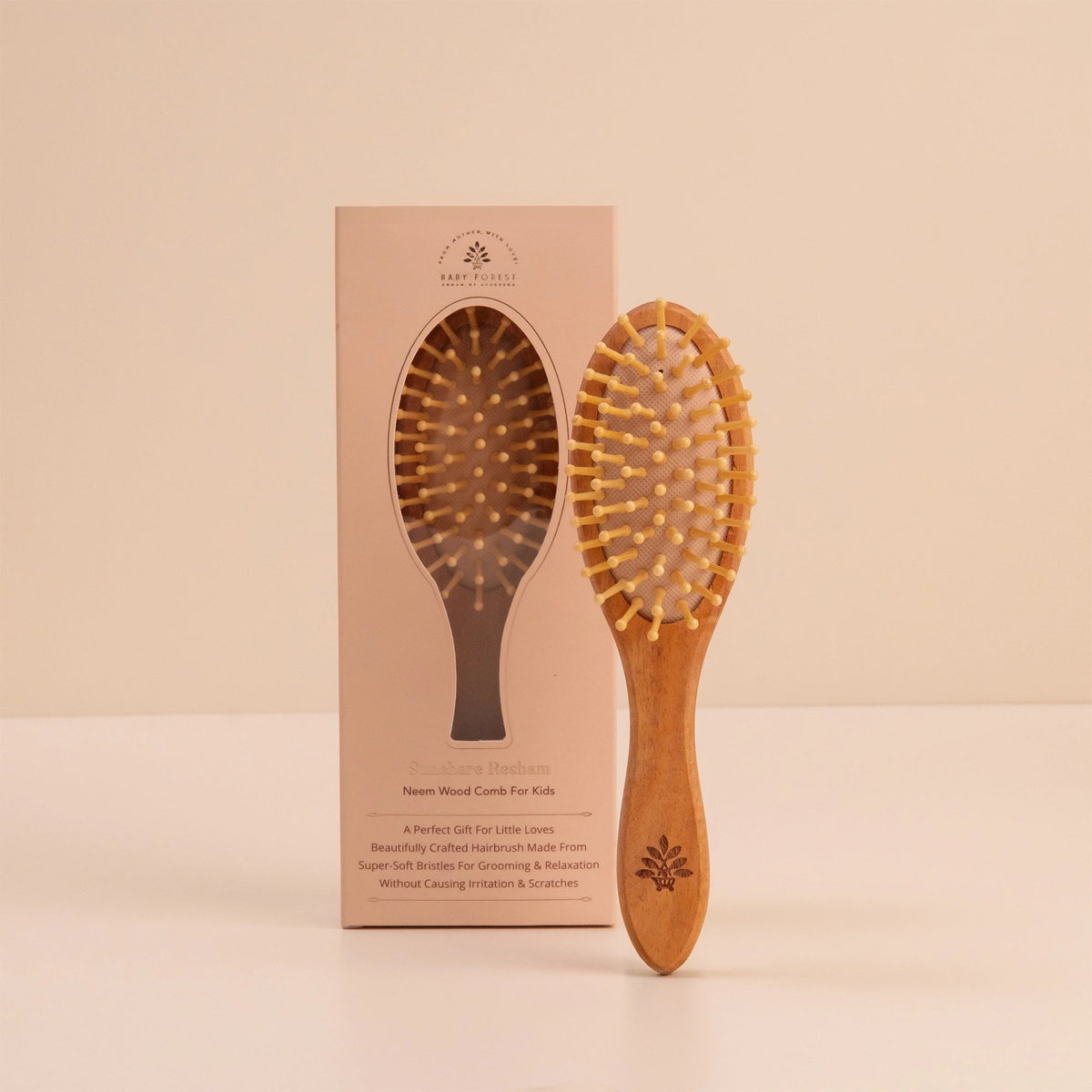 Baby Forest - Sunehere Resham Neem Wood Comb for Children – how to use