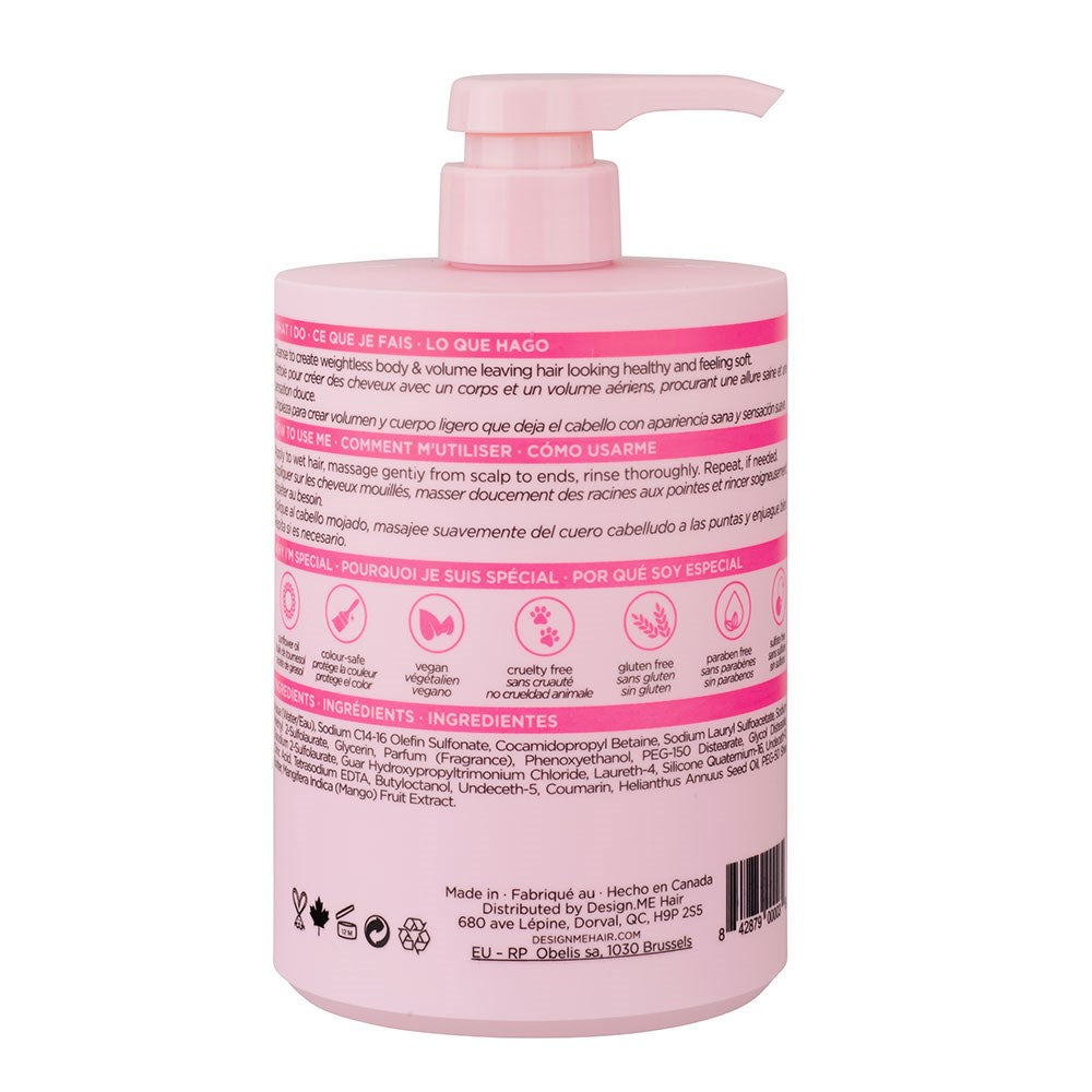 DesignMe Puff Me Volumizing Shampoo 1000ml - image 2