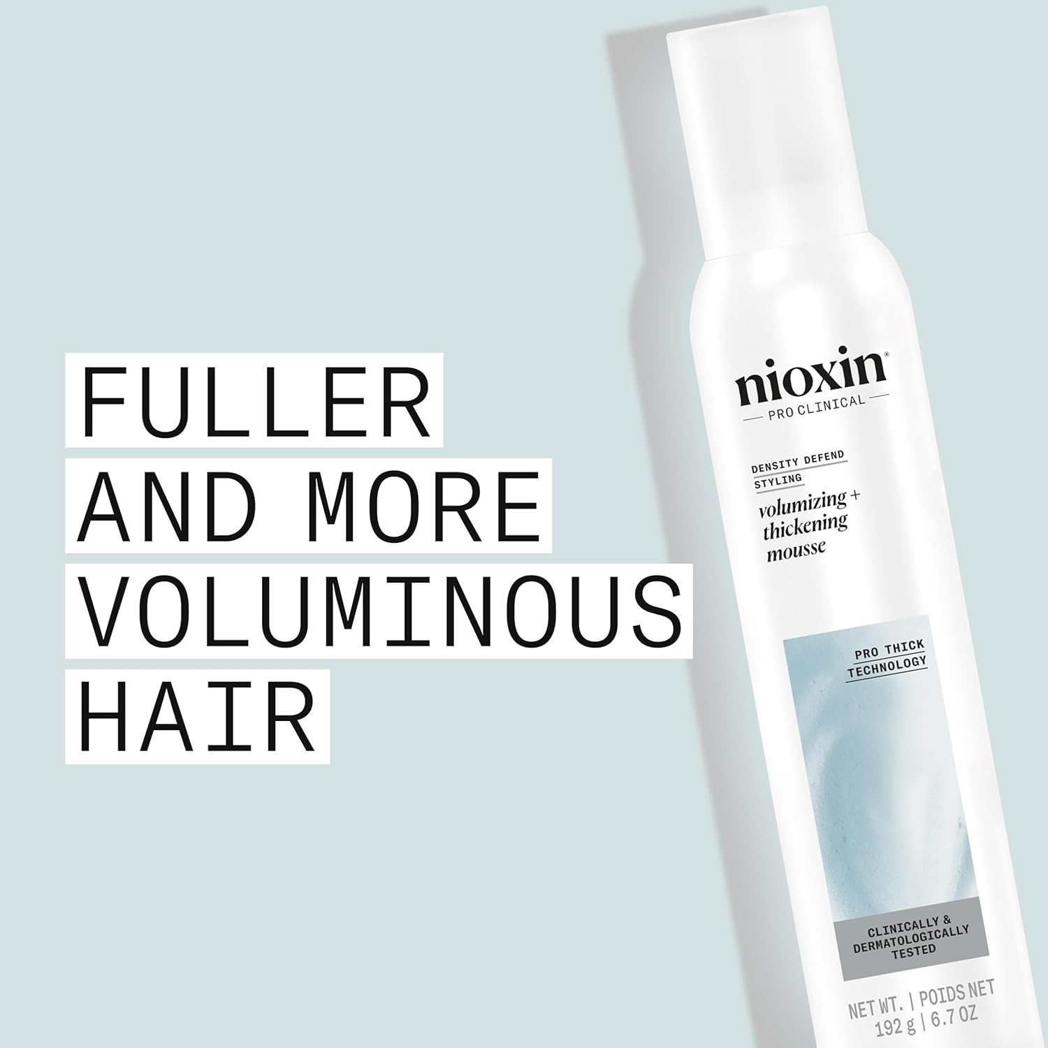 Nioxin Professional Volumizing + Thickening Mousse 200ml