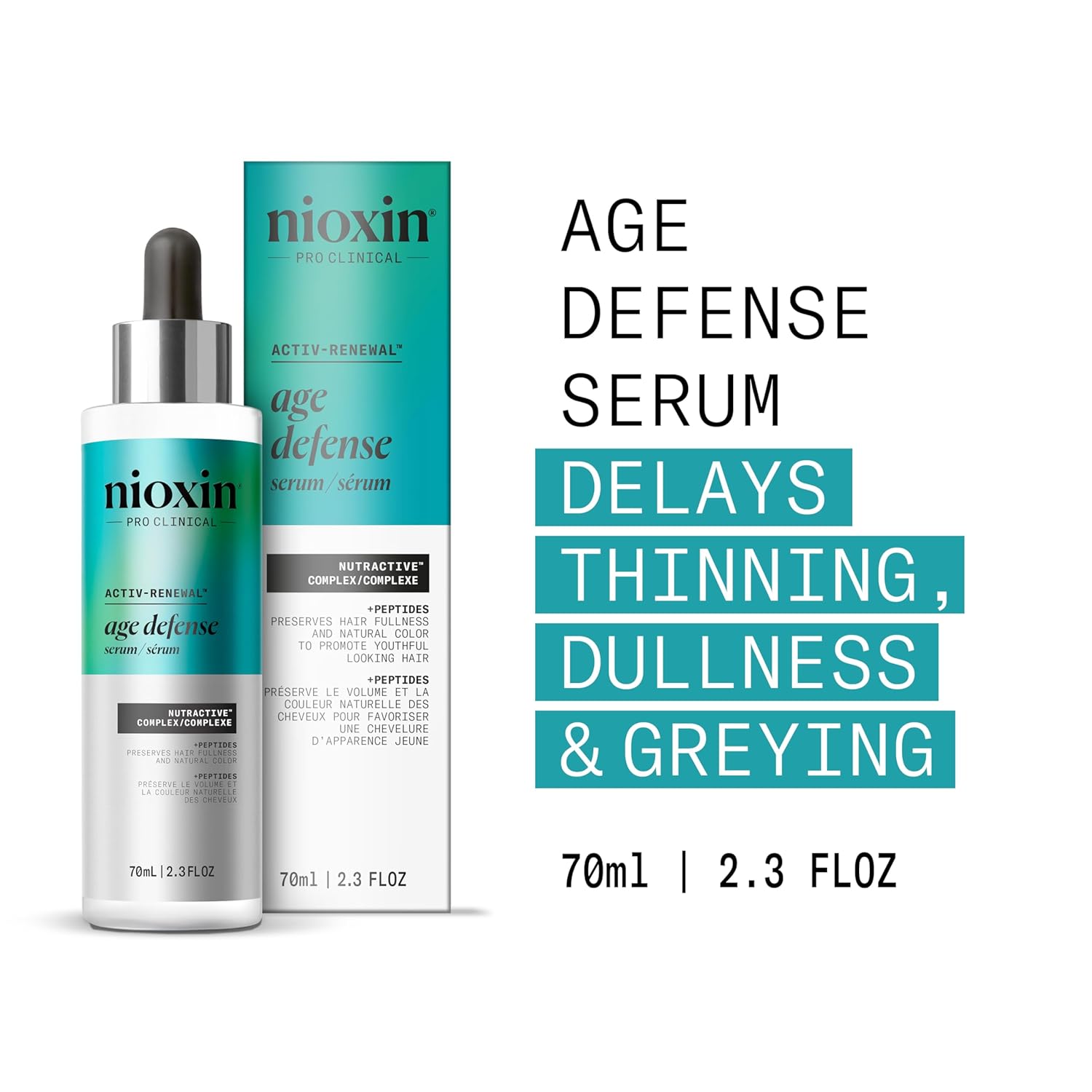 Nioxin Professional Nioxin Age Defense Serum 70ml