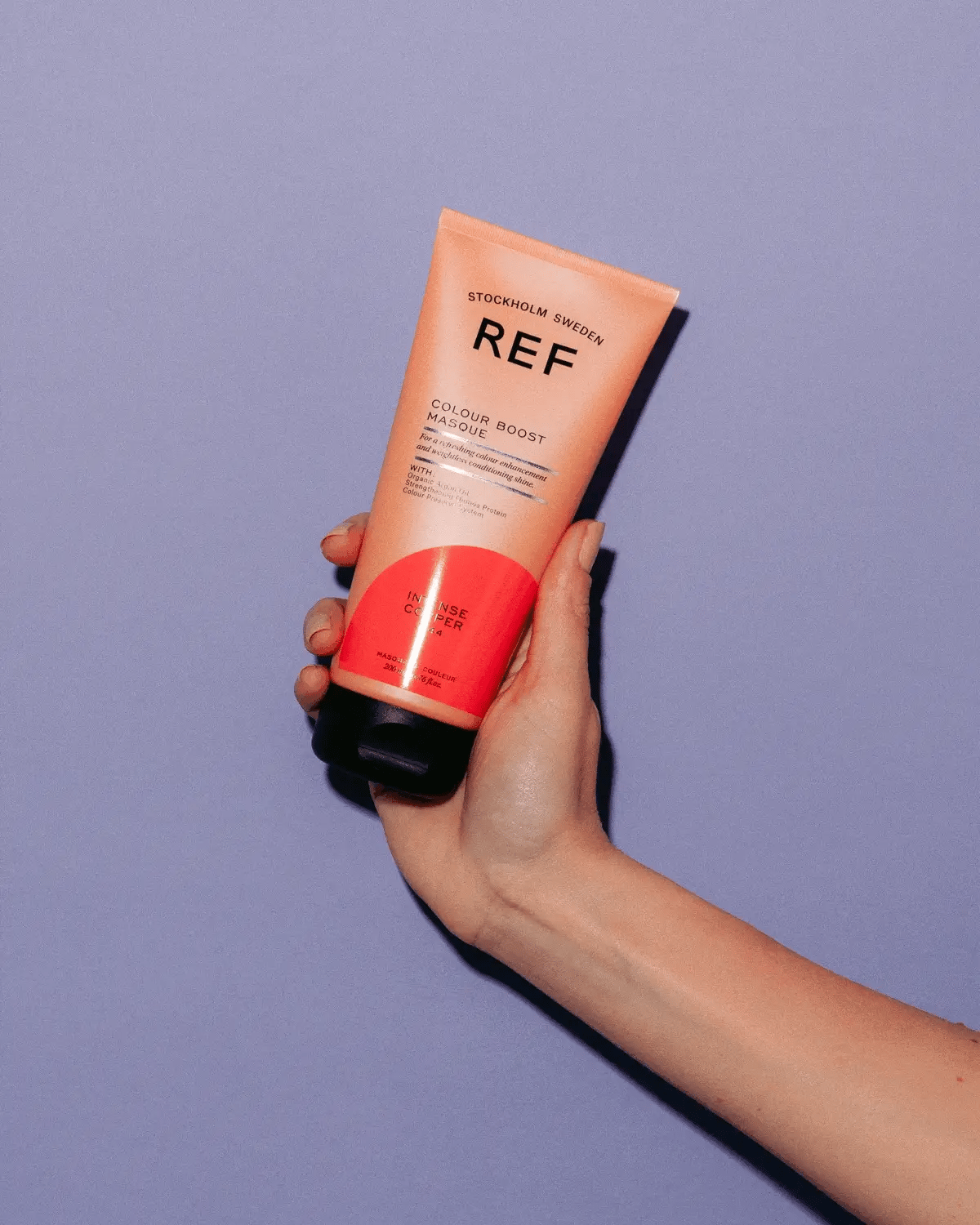 Ref Stockholm sweden - Colour Boost Masque #7.44 Intense Copper 200ml