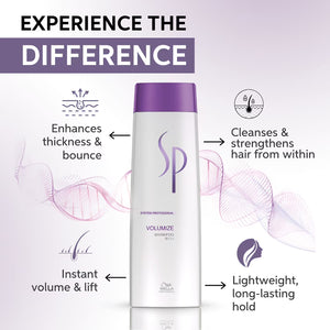 System Professional Classic - Volumize Shampoo 250ml - Zilion