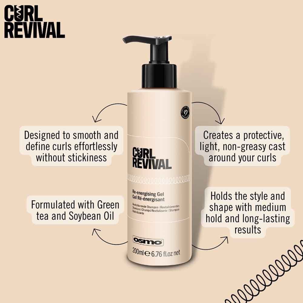 Osmo - Curl Revival Re-engergising Gel 200ml
