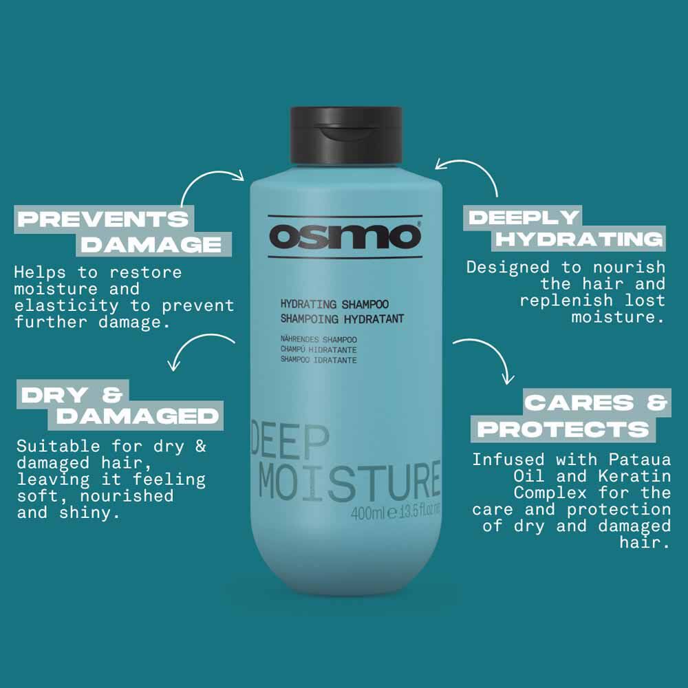 Osmo - Deep Moisture Hydrating Shampoo 400ml