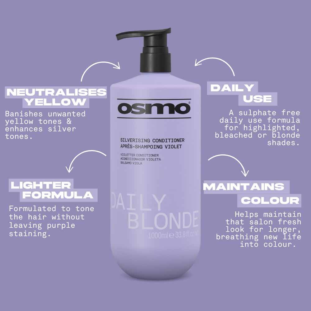 Osmo - Daily Blonde Silverising Conditioner 1000ml