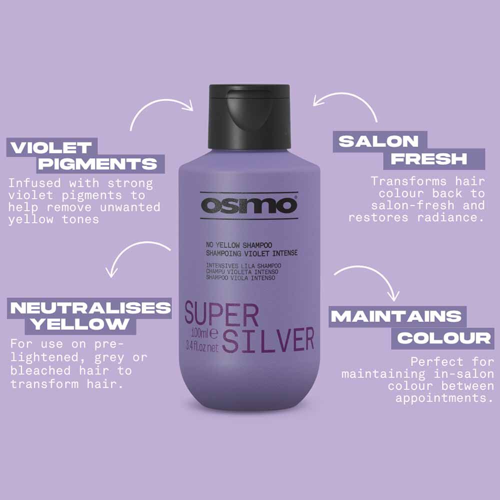 Osmo - Super Silver No Yellow Shampoo 100ml